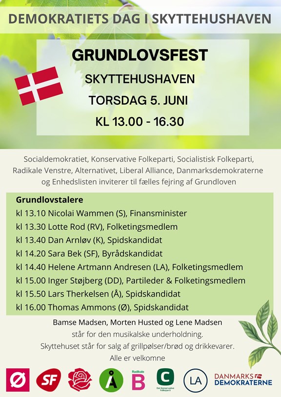 Grundlovsfest 2025