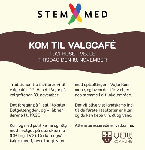 Kom til Valgcafé i DGI-huset